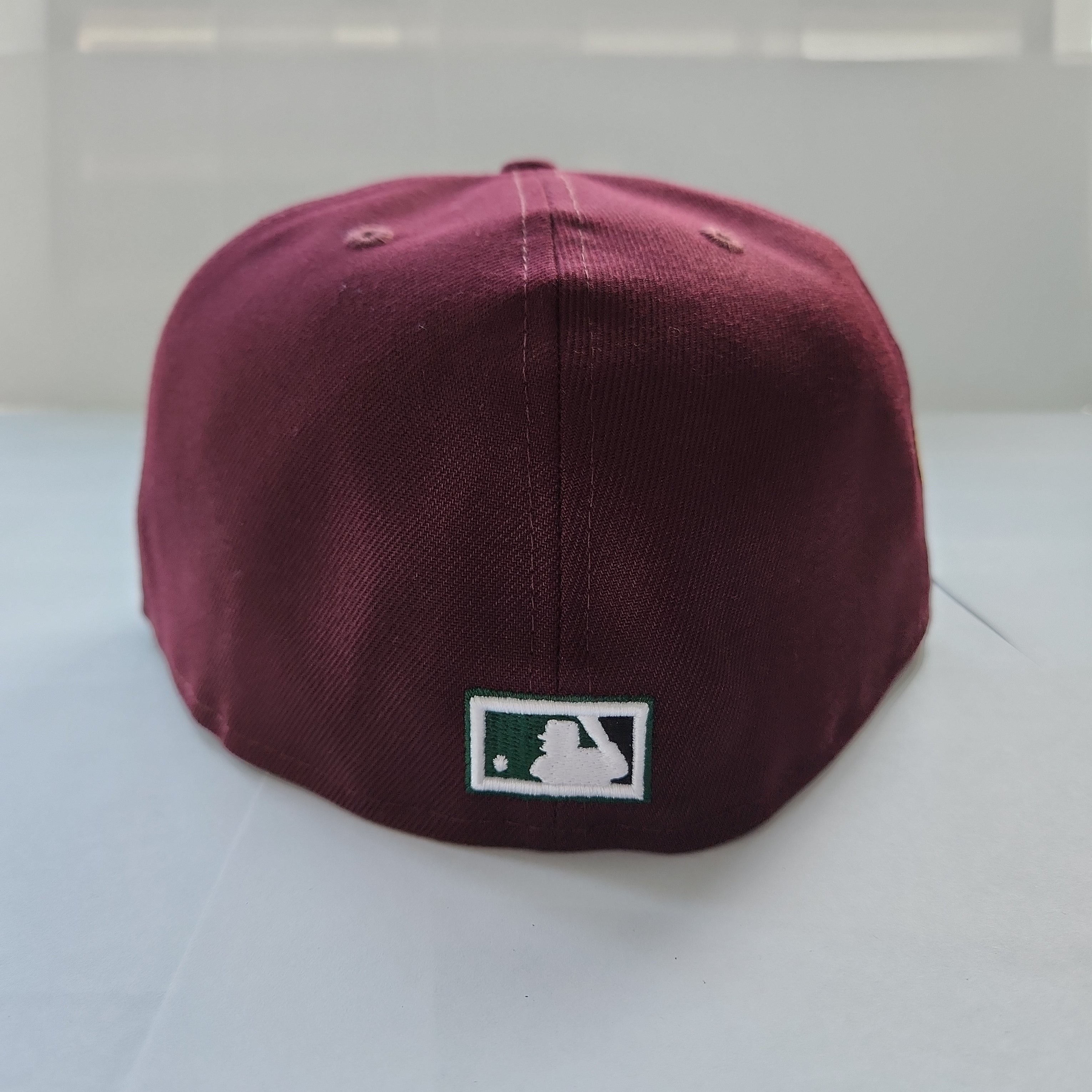 Casquette ajustée Cooperstown pour homme MLB New Era 59Fifty 1982 All Star Game Bordeaux/Vert des Expos de Montréal