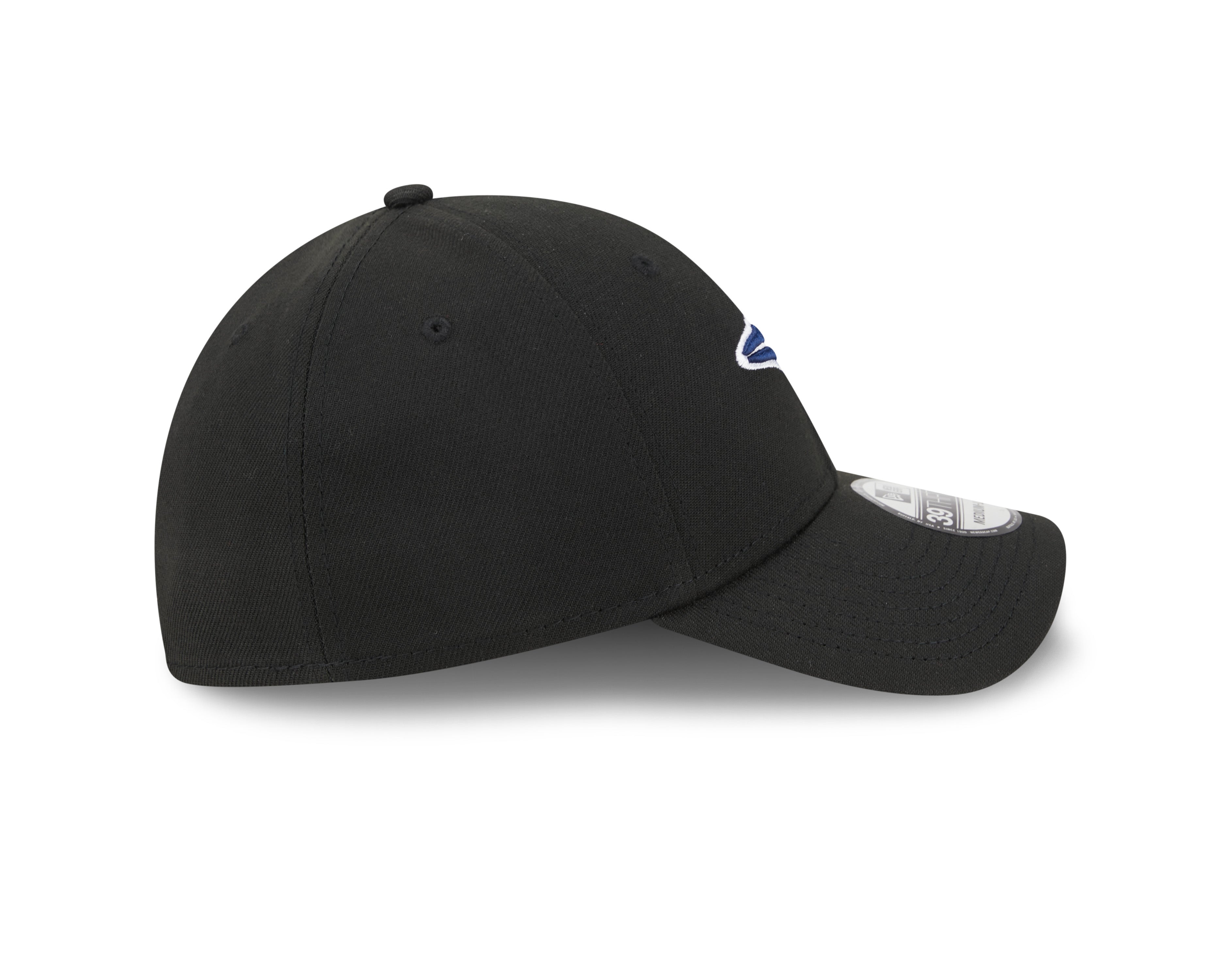 Toronto Blue Jays MLB New Era Men's Black 39Thirty Team Classic Stretch Fit Hat
