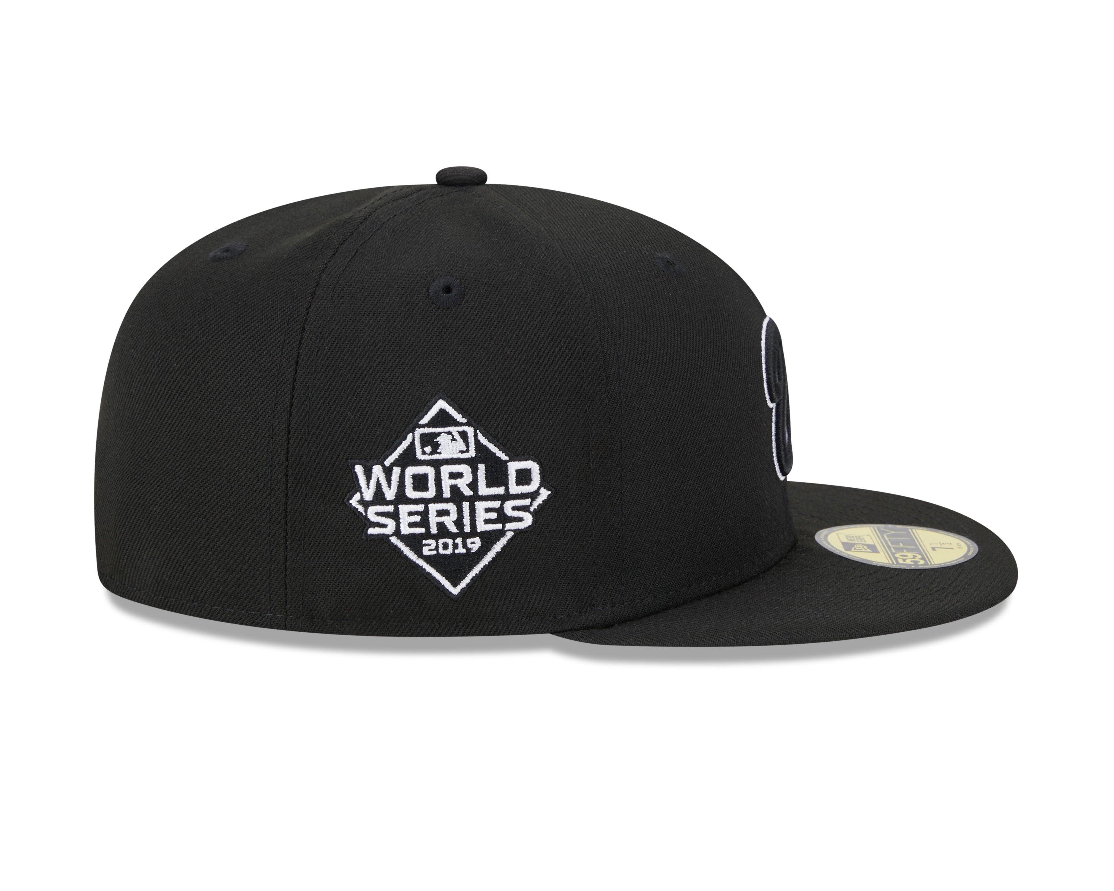 Washington Nationals MLB New Era Men's Black 59Fifty 2019 World Series Fitted Hat