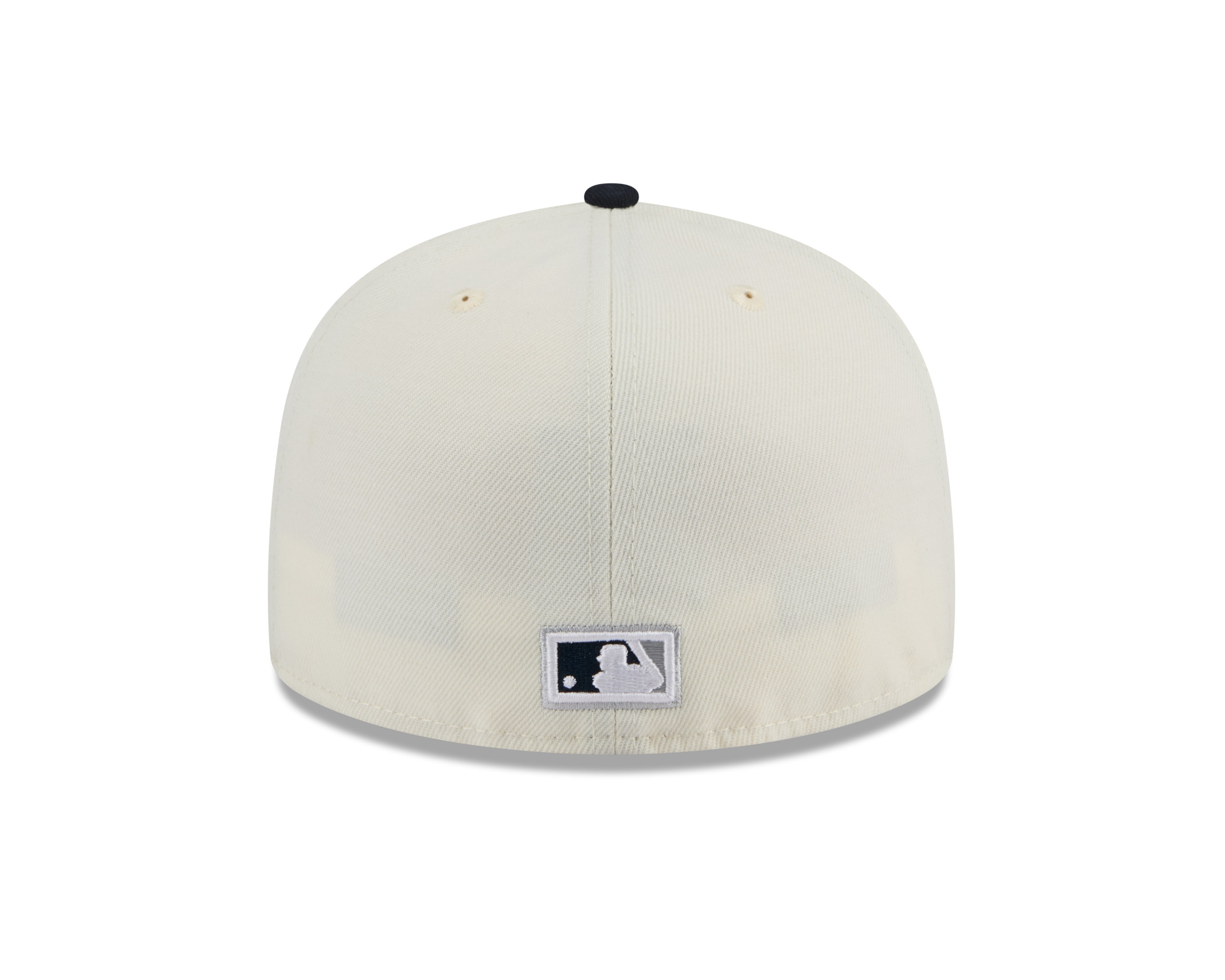 Casquette ajustée New York Yankees MLB New Era 59Fifty 2024 Evergreen pour homme, blanc cassé/bleu marine