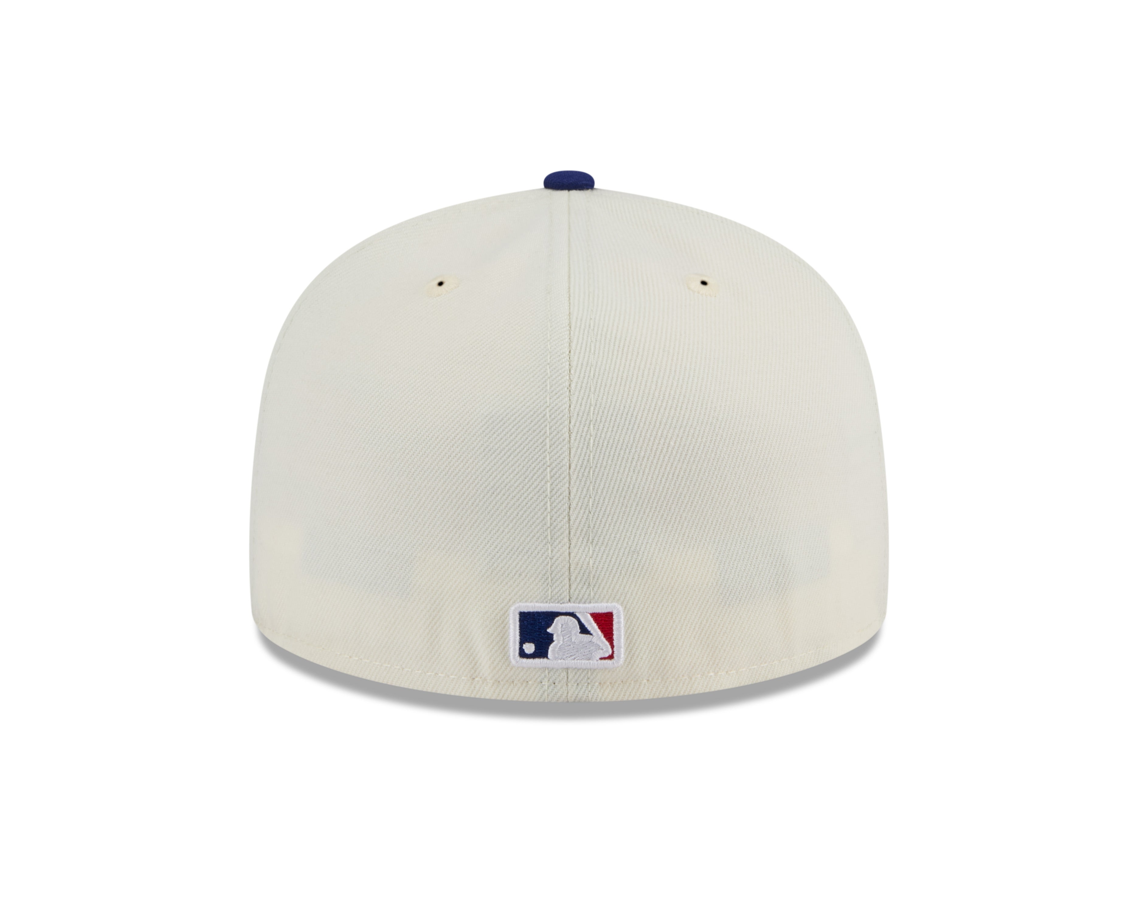 Casquette ajustée MLB 59Fifty 2024 Evergreen pour homme des Dodgers de Los Angeles New Era, blanc cassé/bleu marine
