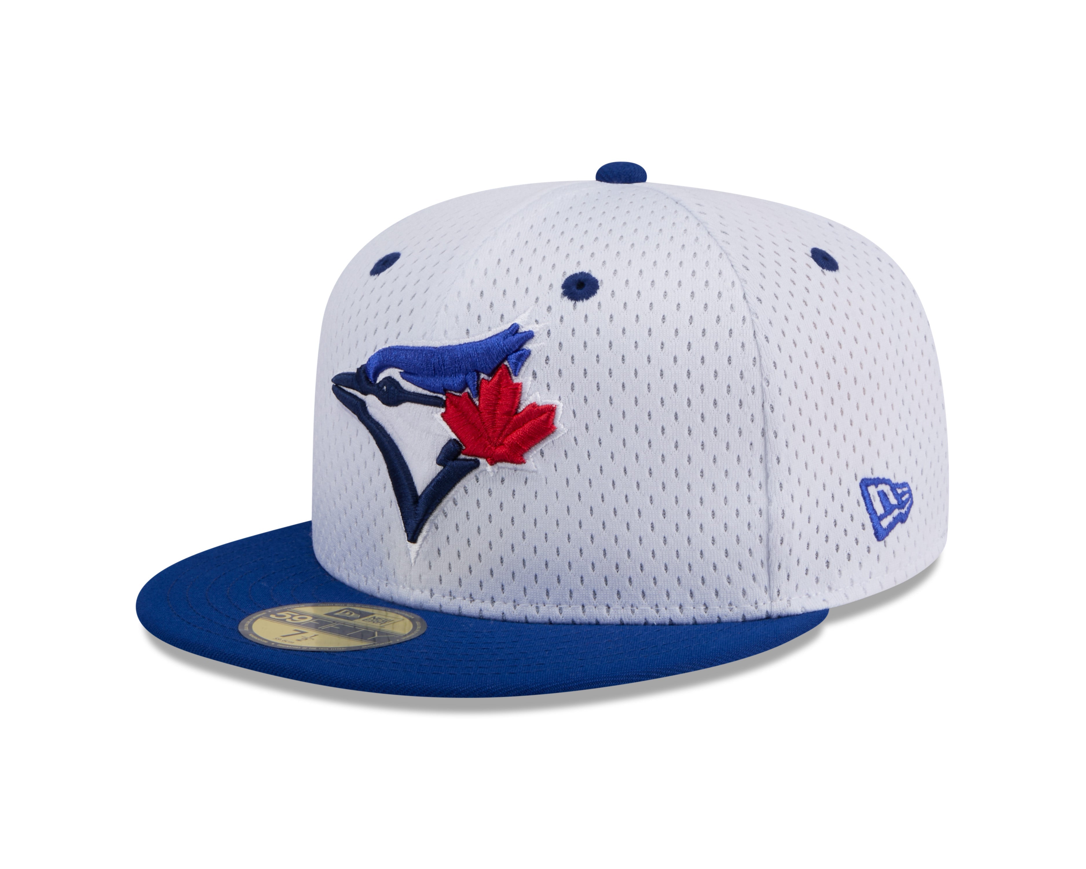 Casquette ajustée en maille rétro 59Fifty blanche pour homme des Blue Jays de Toronto MLB New Era