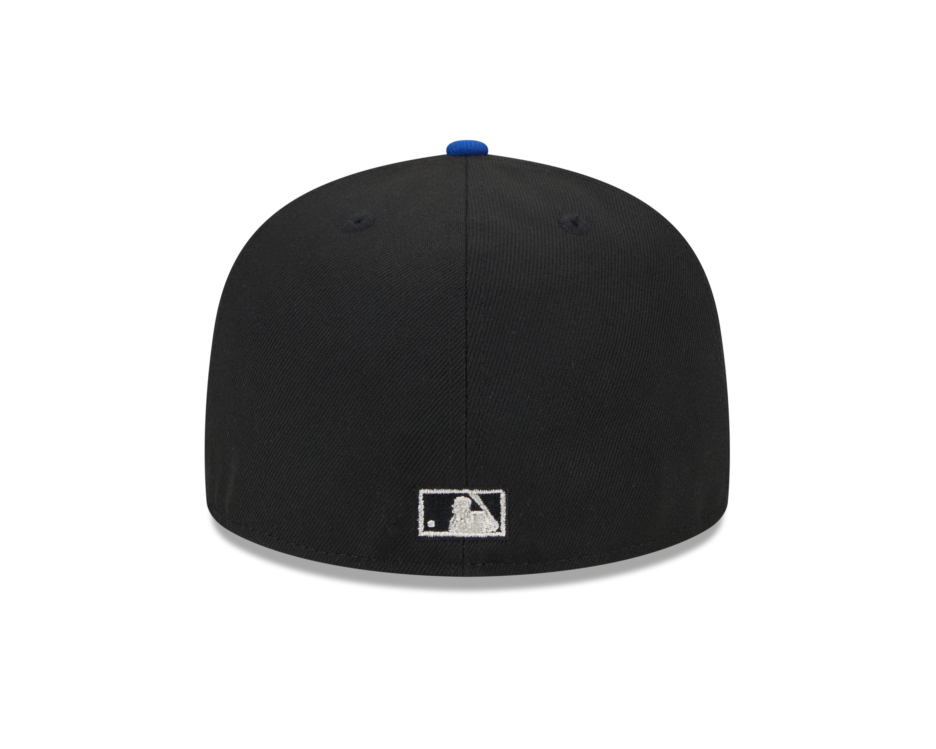 Casquette ajustée métallique 59Fifty à motif camouflage noir pour homme des Blue Jays de Toronto MLB New Era