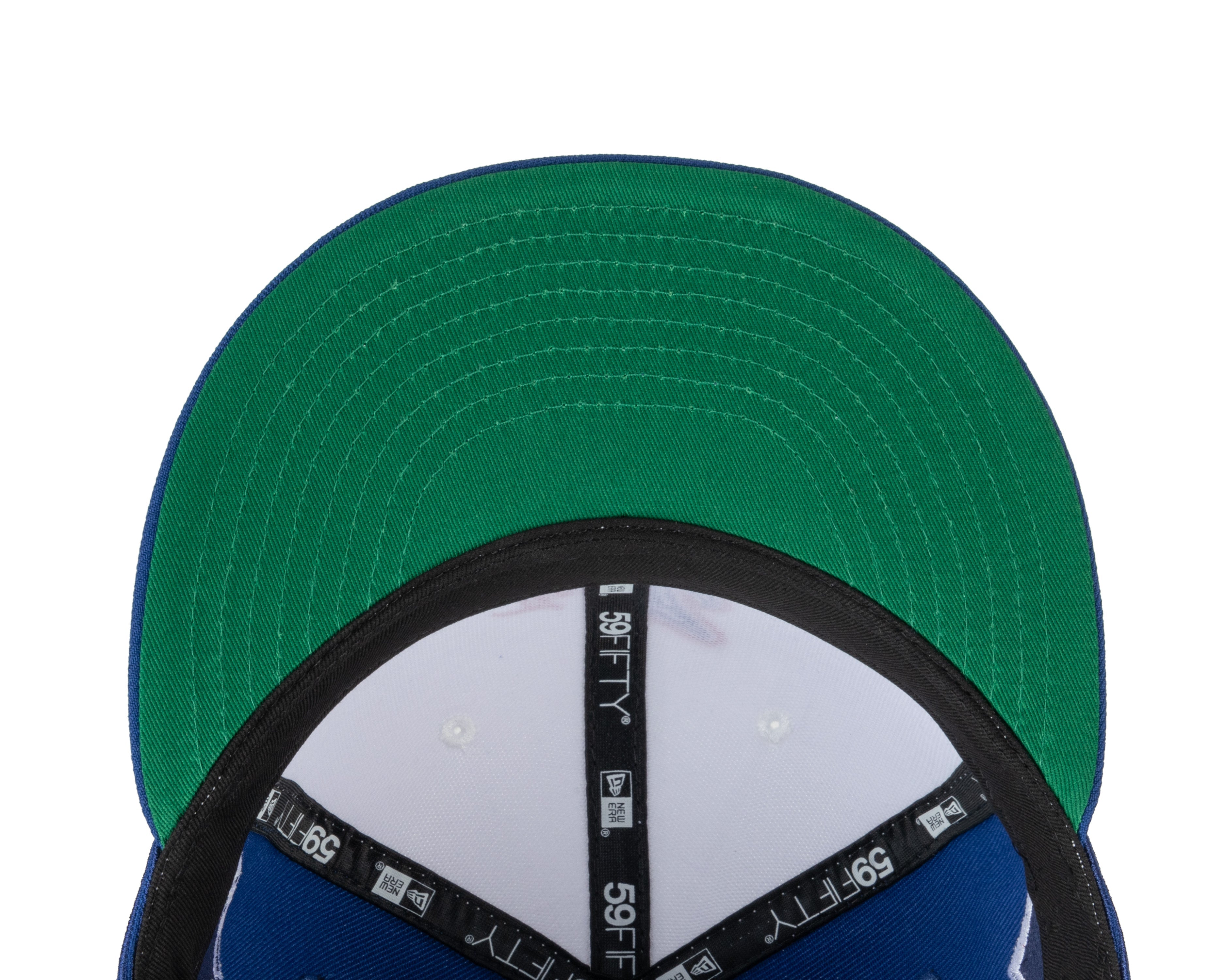 Atlanta Braves MLB New Era Men's White/Royal 59Fifty 2023 City Connect Fitted Hat