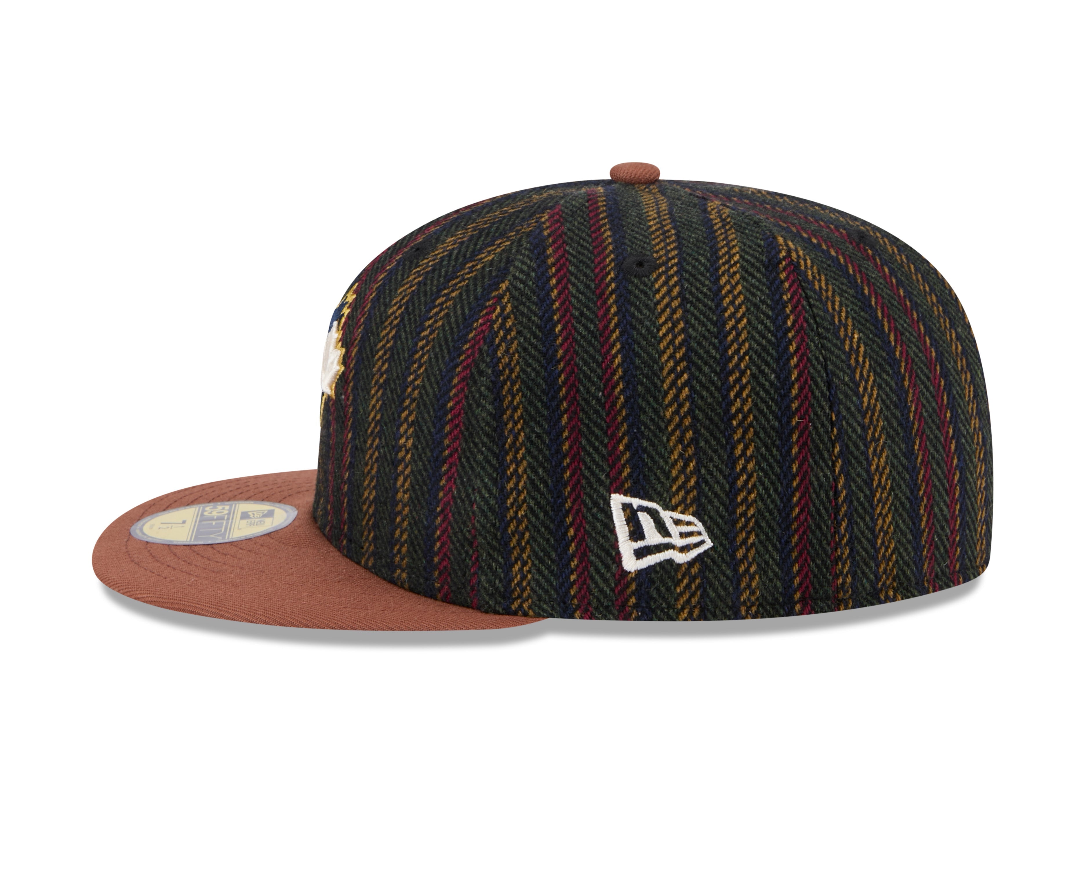 Toronto Blue Jays MLB New Era Men's Vintage Herringbone 59Fifty 1993 World Series Fitted Hat