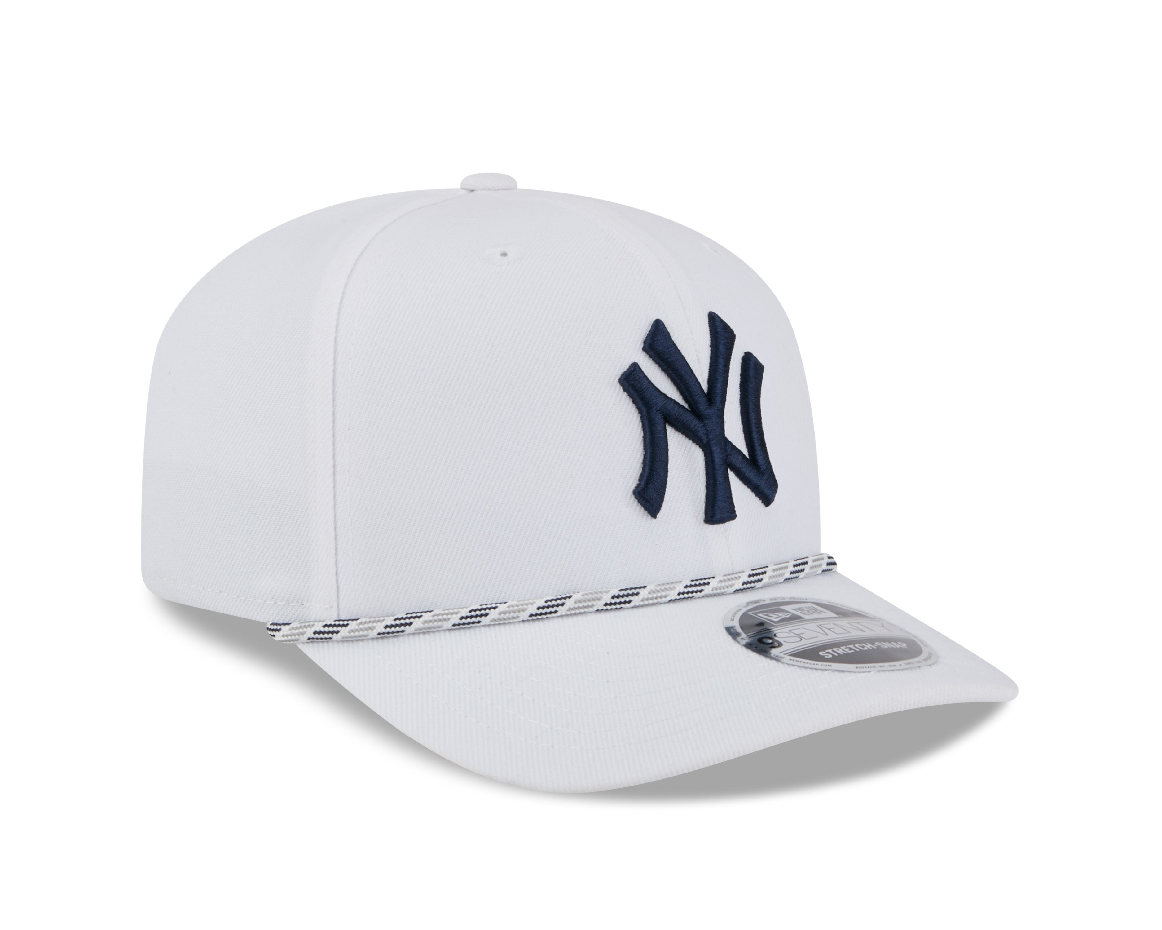 New York Yankees MLB New Era Men's White 9Seventy Multi Rope Snapback