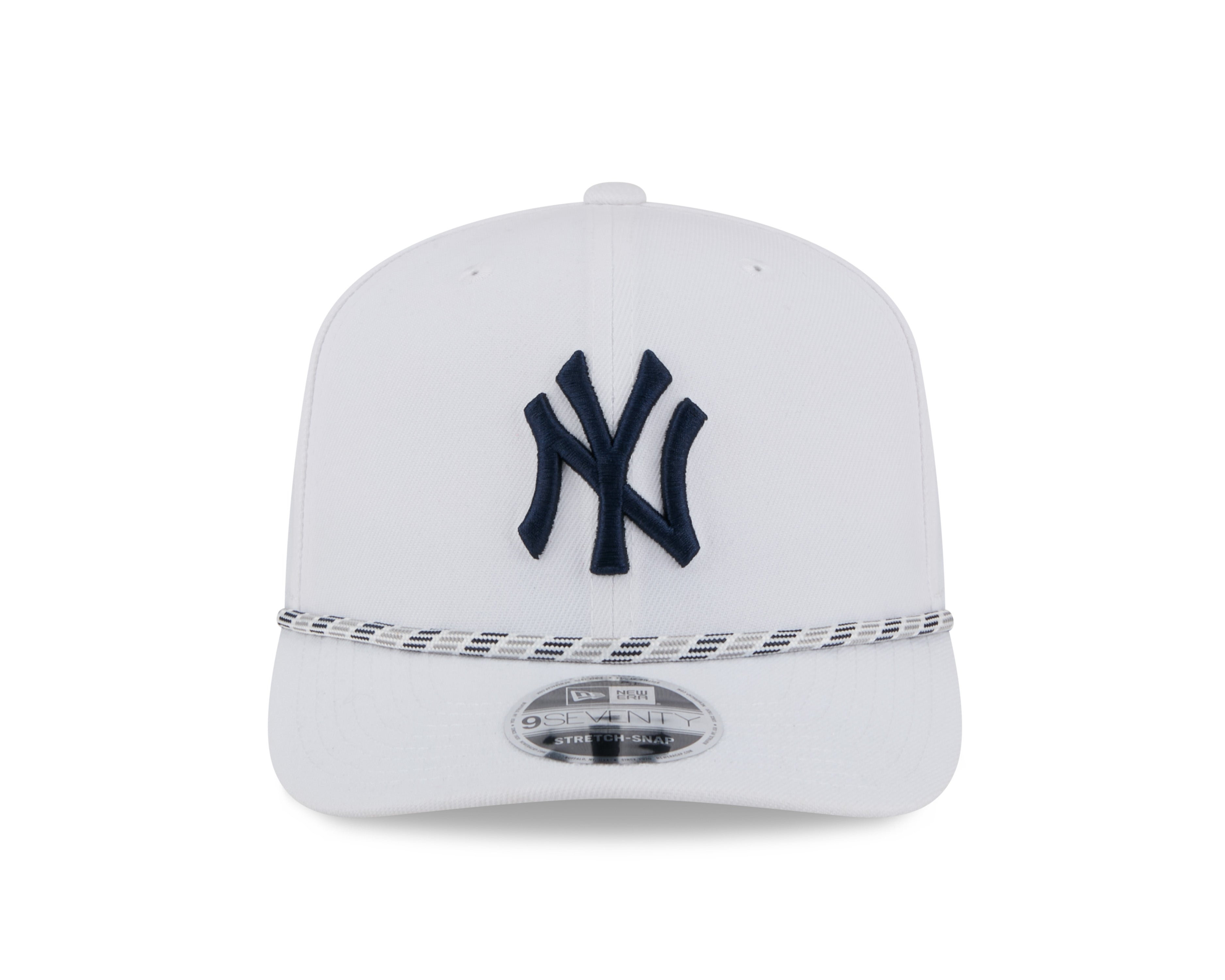 New York Yankees MLB New Era Men's White 9Seventy Multi Rope Snapback