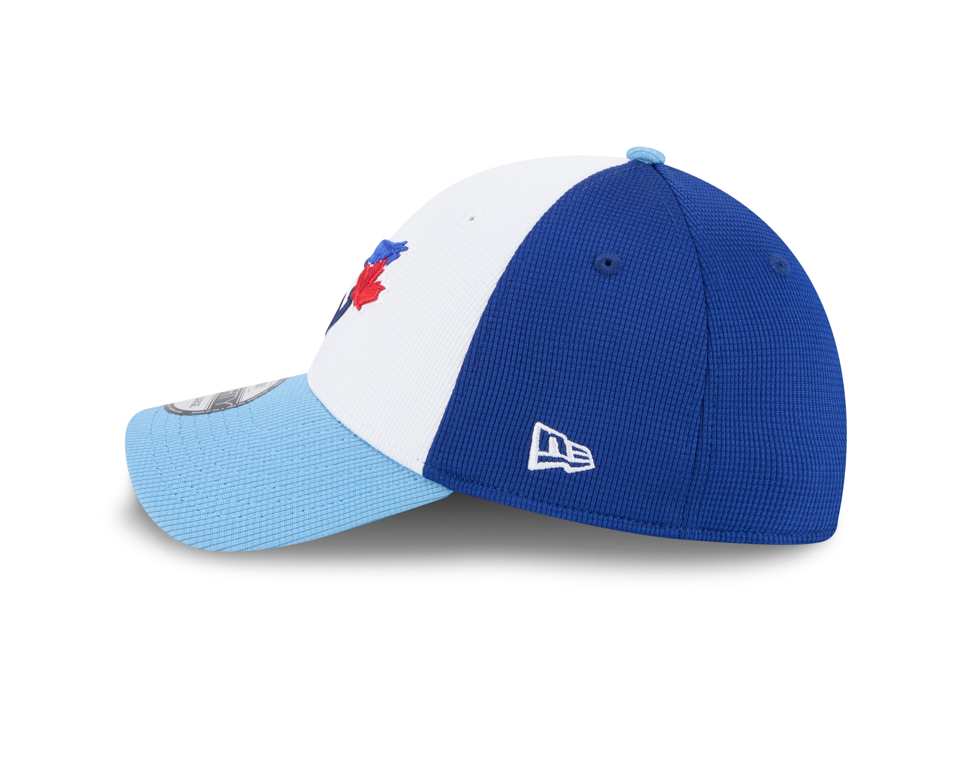 Toronto Blue Jays MLB New Era Men's White/Light Blue 39Thirty 2025 Spring Training Stretch Fit Hat
