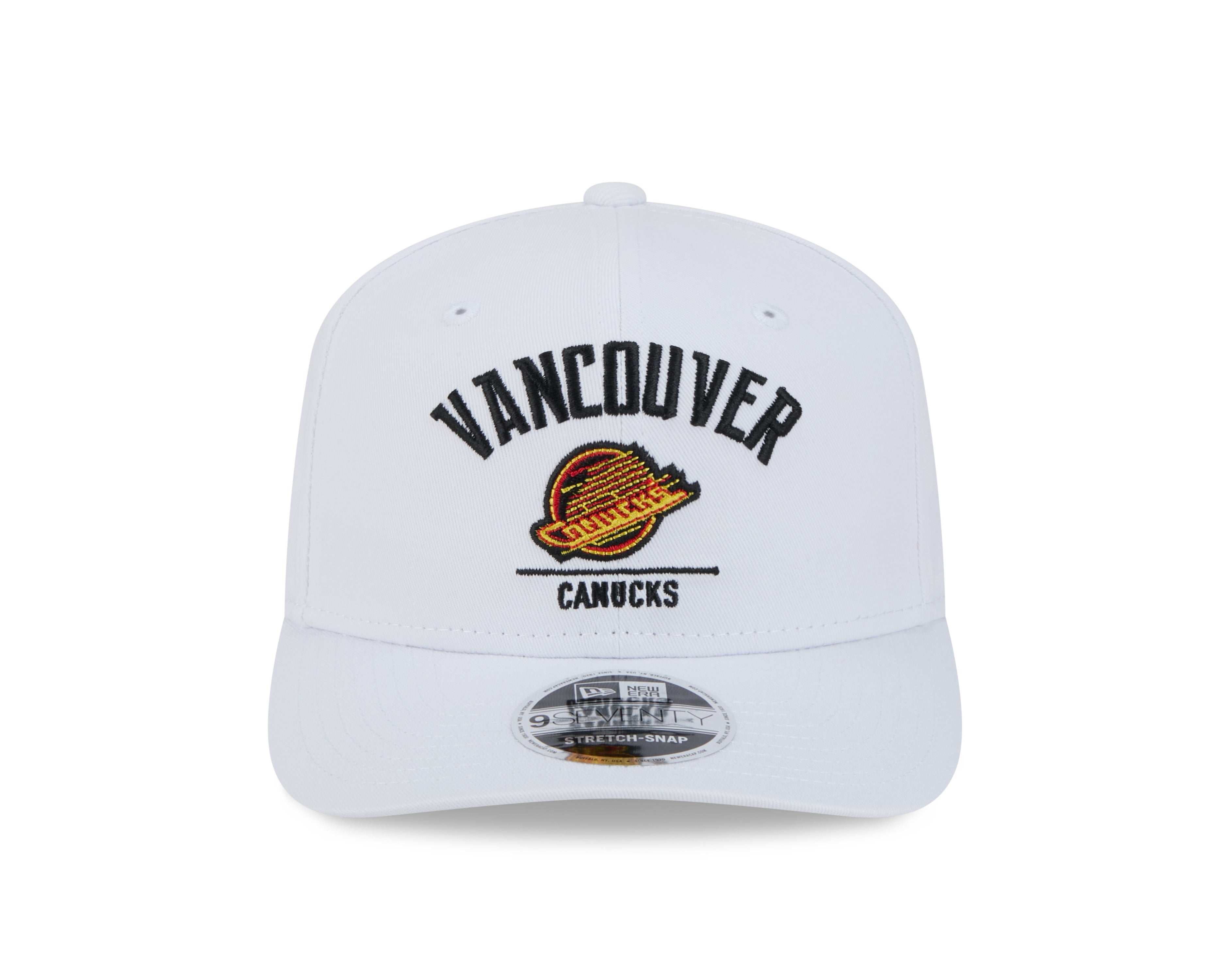 Vancouver Canucks NHL New Era Men's White 9Seventy Alternative Snapback Hat