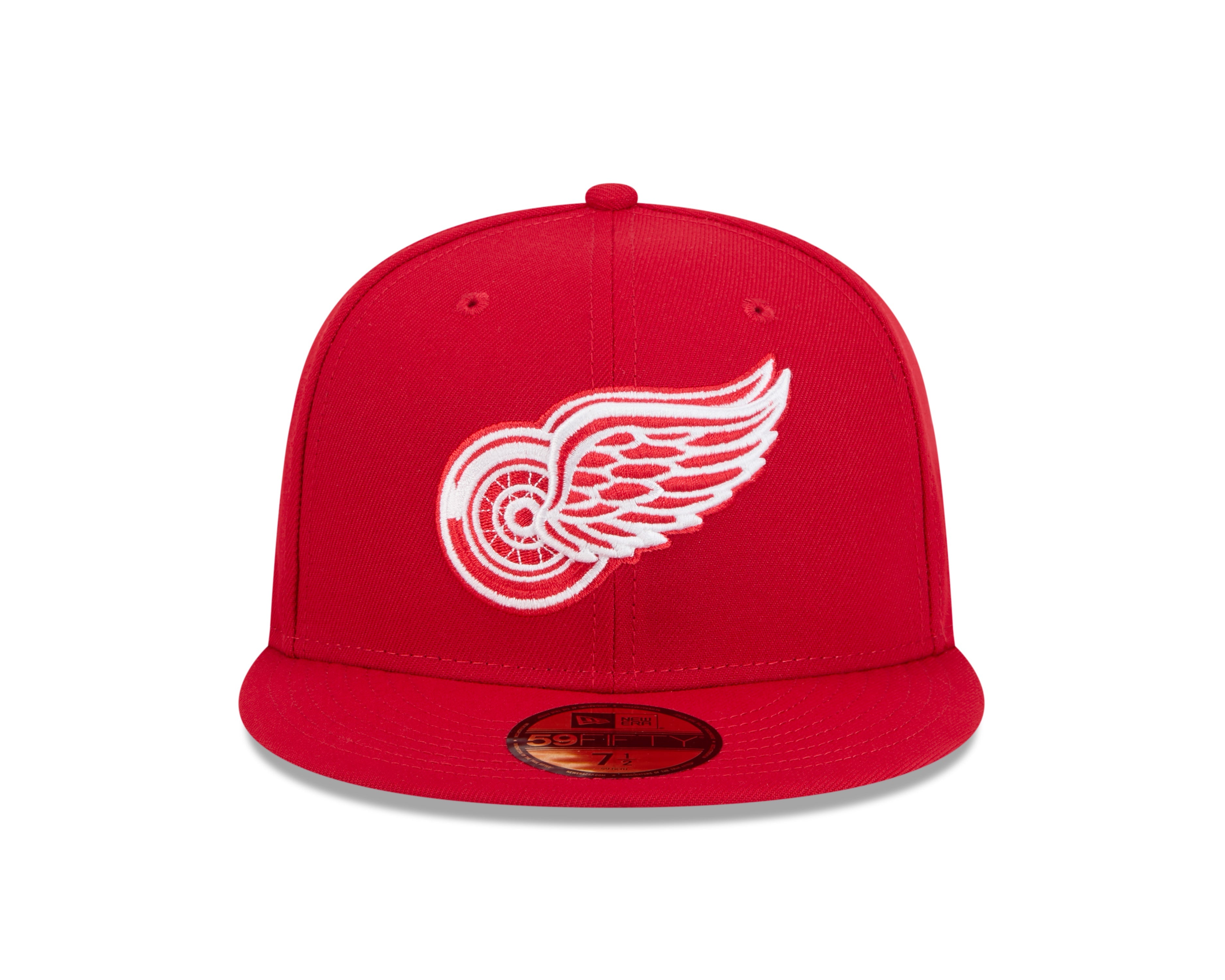 Detroit Red Wings NHL New Era Men's Red 59Fifty Core Fitted Hat