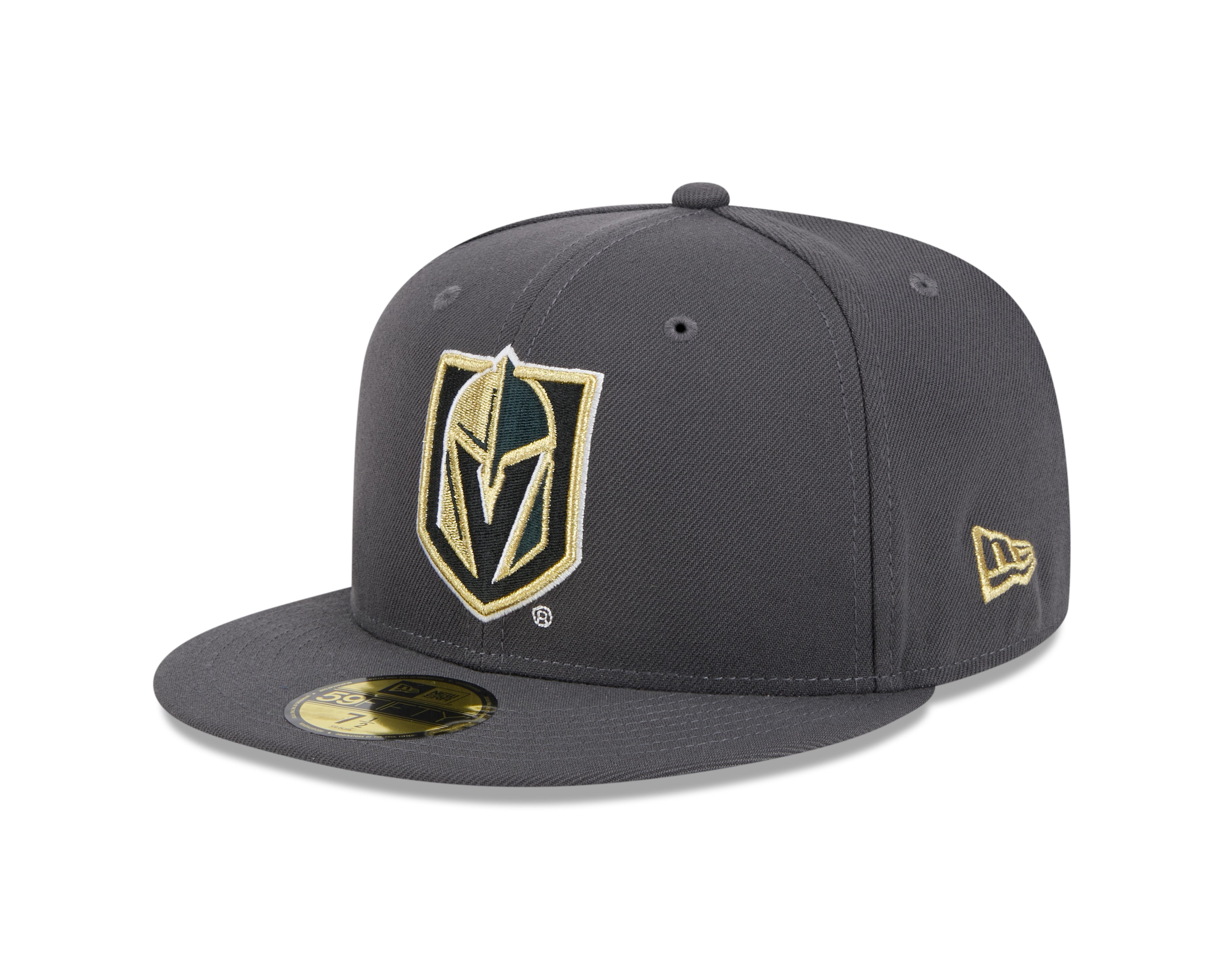 Vegas Golden Knights NHL New Era Men's Grey 59Fifty Core Fitted Hat