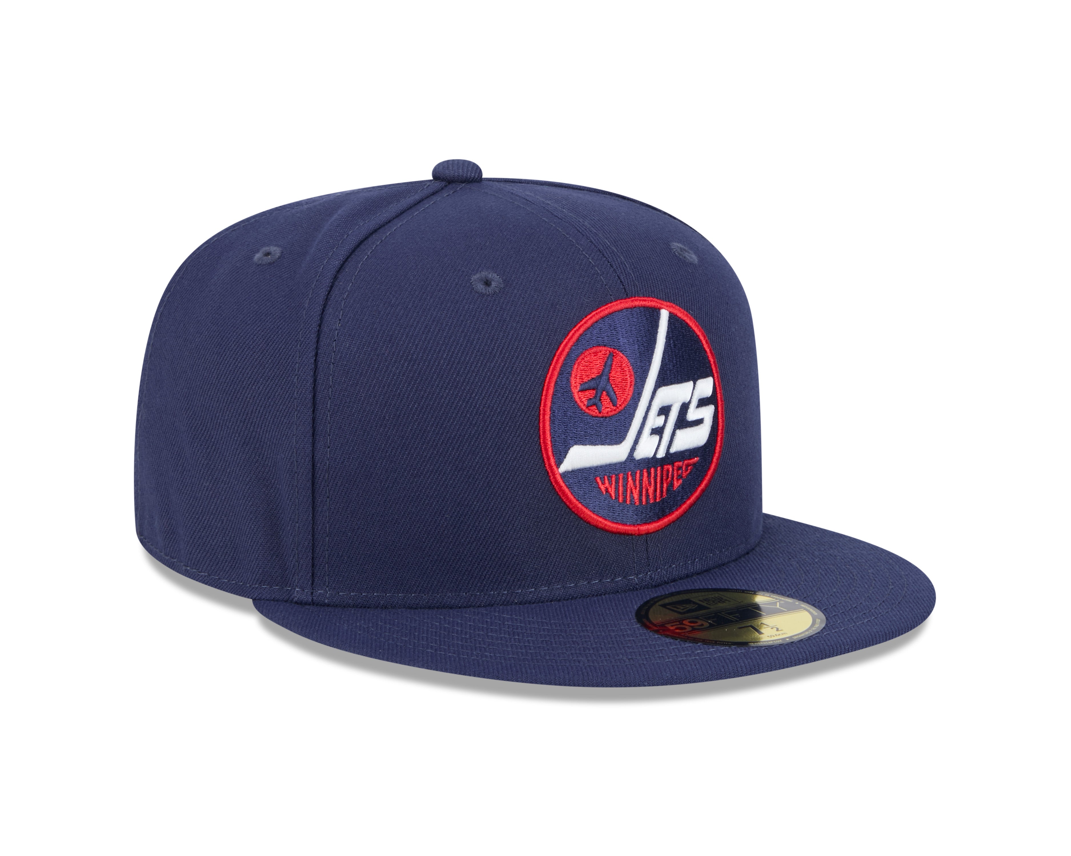 Winnipeg Jets NHL New Era Men's Navy 59Fifty Alternate Core Fitted Hat