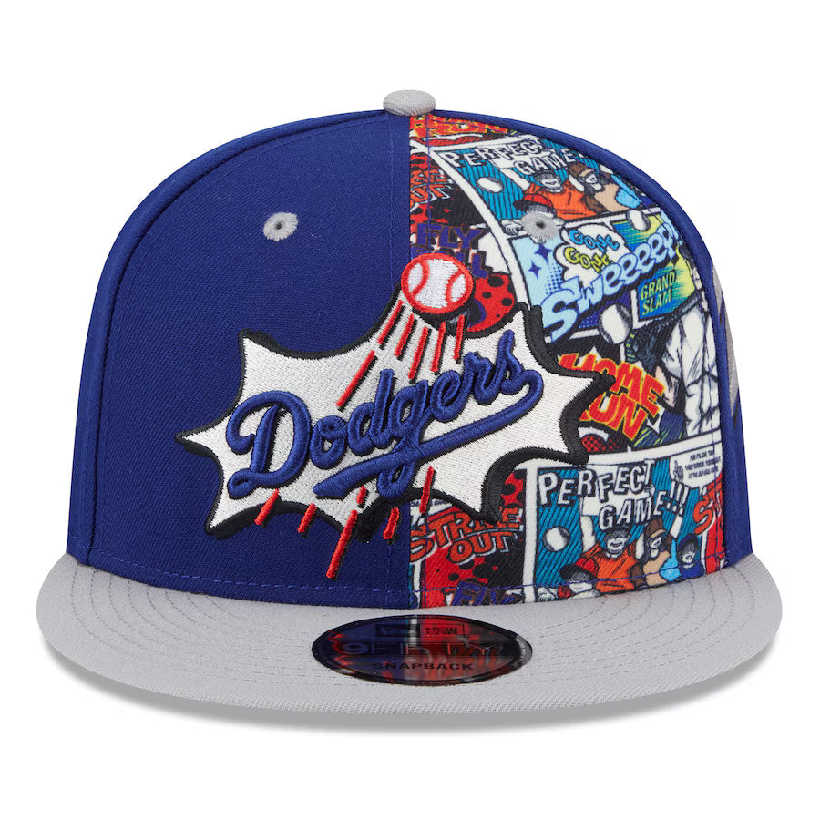 Los Angeles Dodgers MLB New Era Men's Royal/Gray 9Fifty 2025 Diamond Hero Edition Snapback