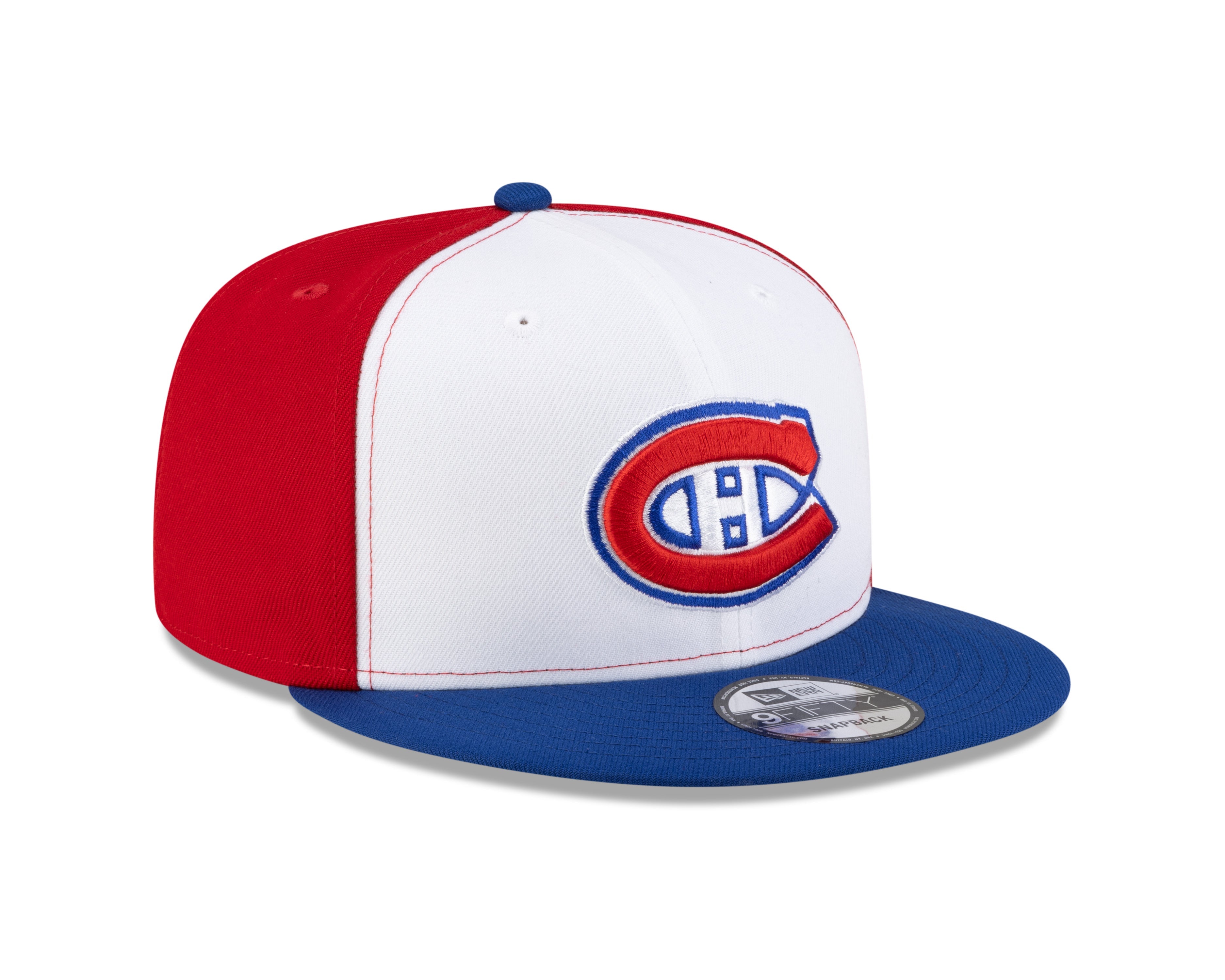 Montreal Canadiens NHL New Era Men's Tricolor 9Fifty Snapback