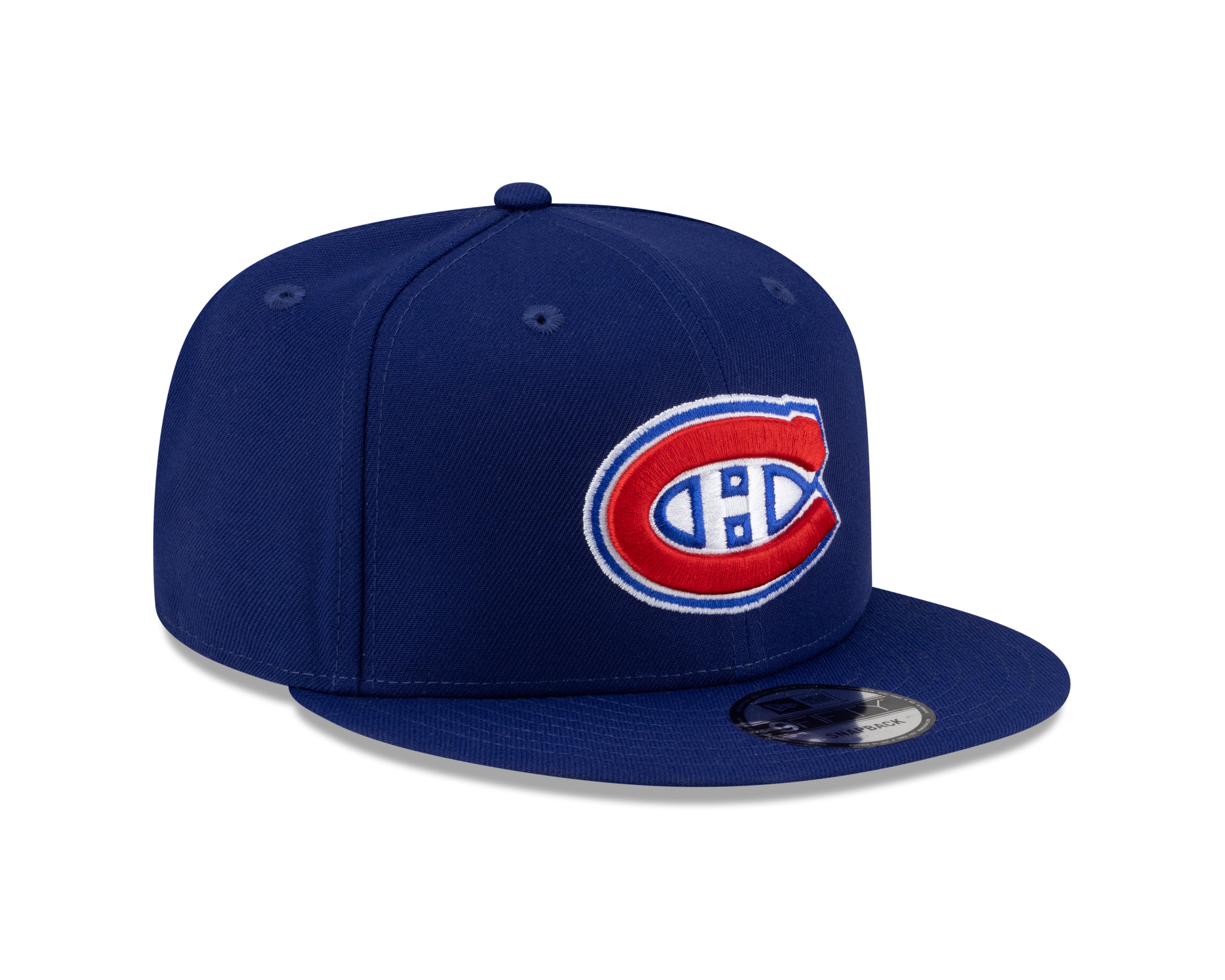 Montreal Canadiens NHL New Era Men's Royal Blue 9Fifty Basic Snapback