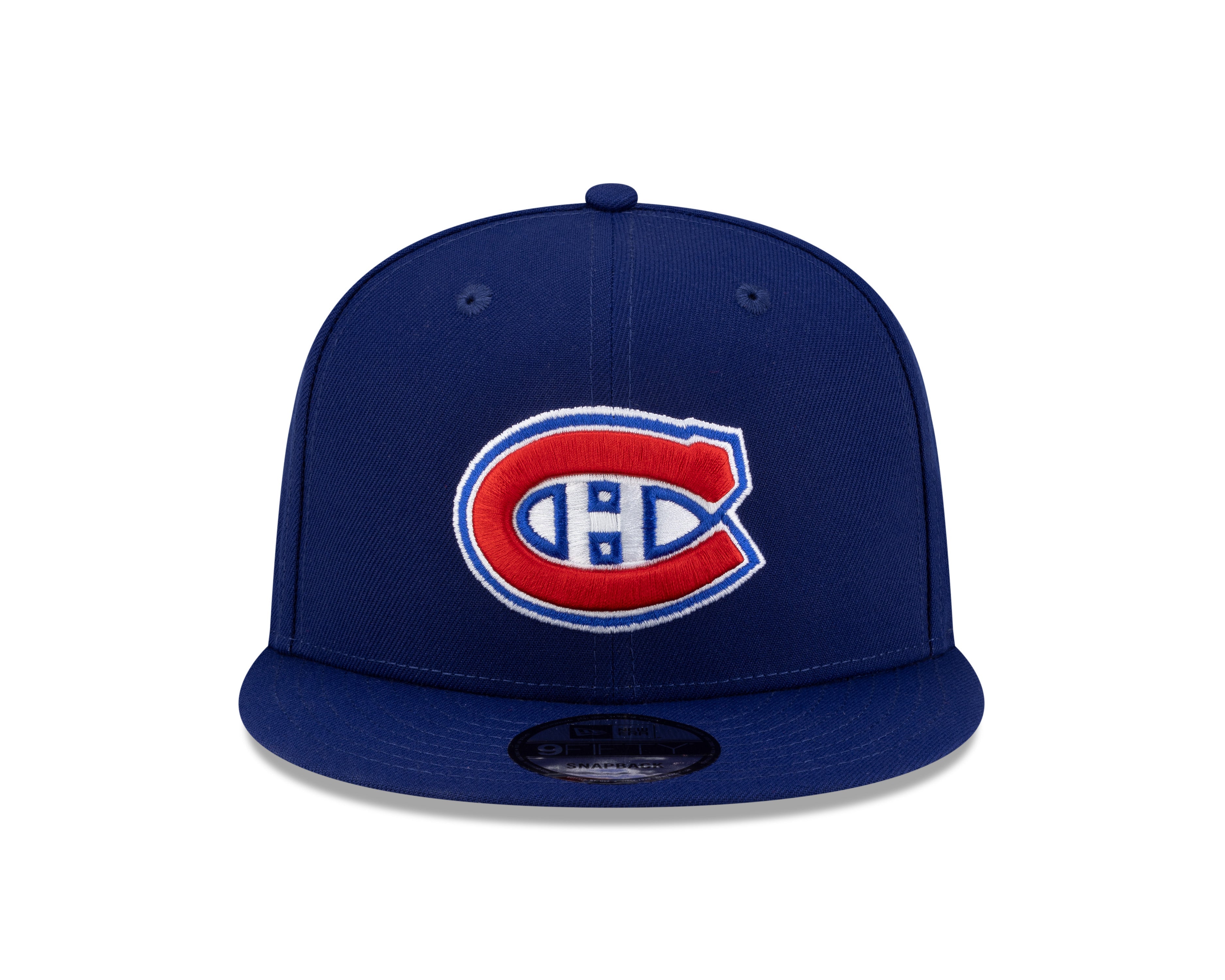 Montreal Canadiens NHL New Era Men's Royal Blue 9Fifty Basic Snapback