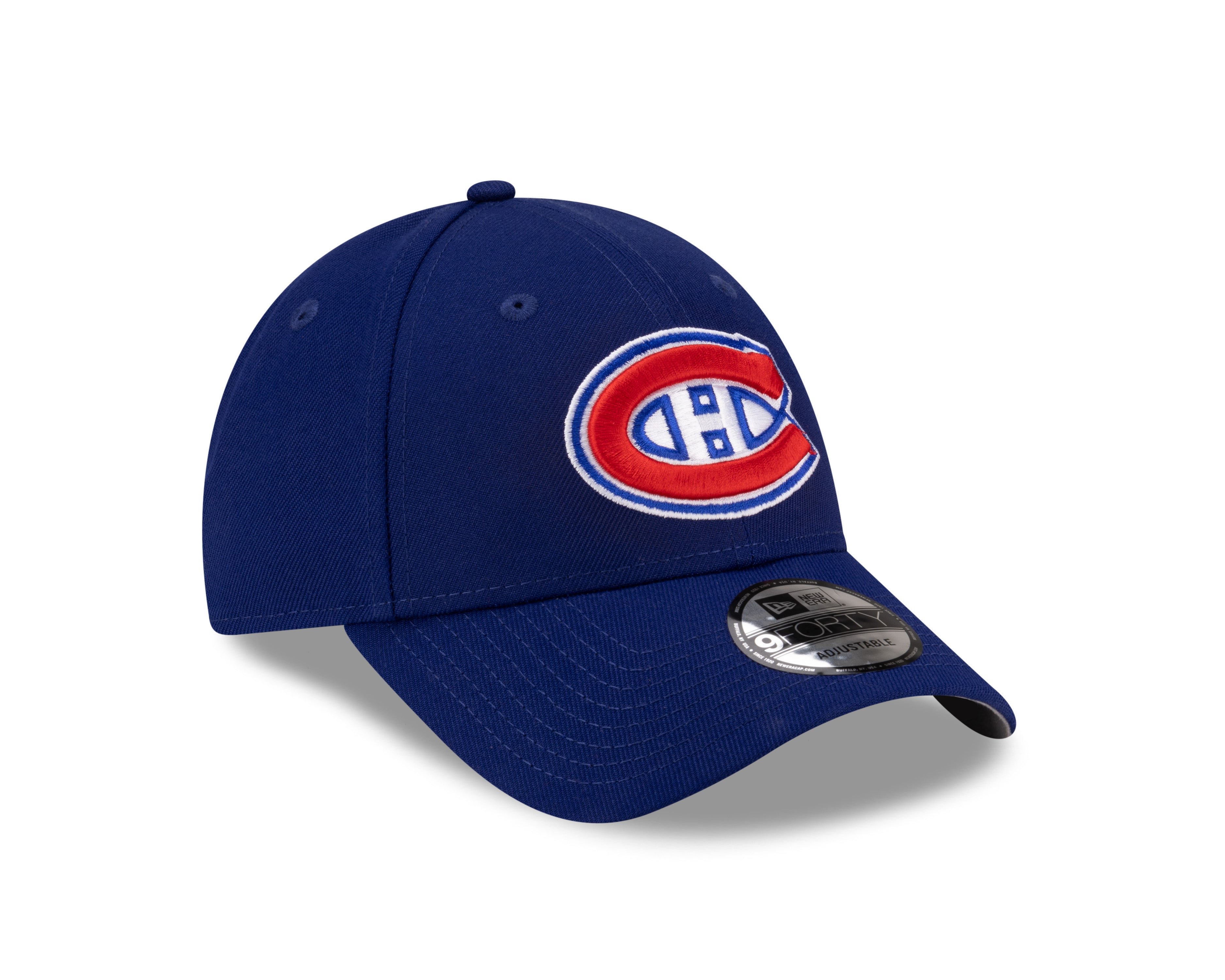 Montreal Canadiens NHL New Era Men's Dark Royal 9Forty The League Adjustable Hat
