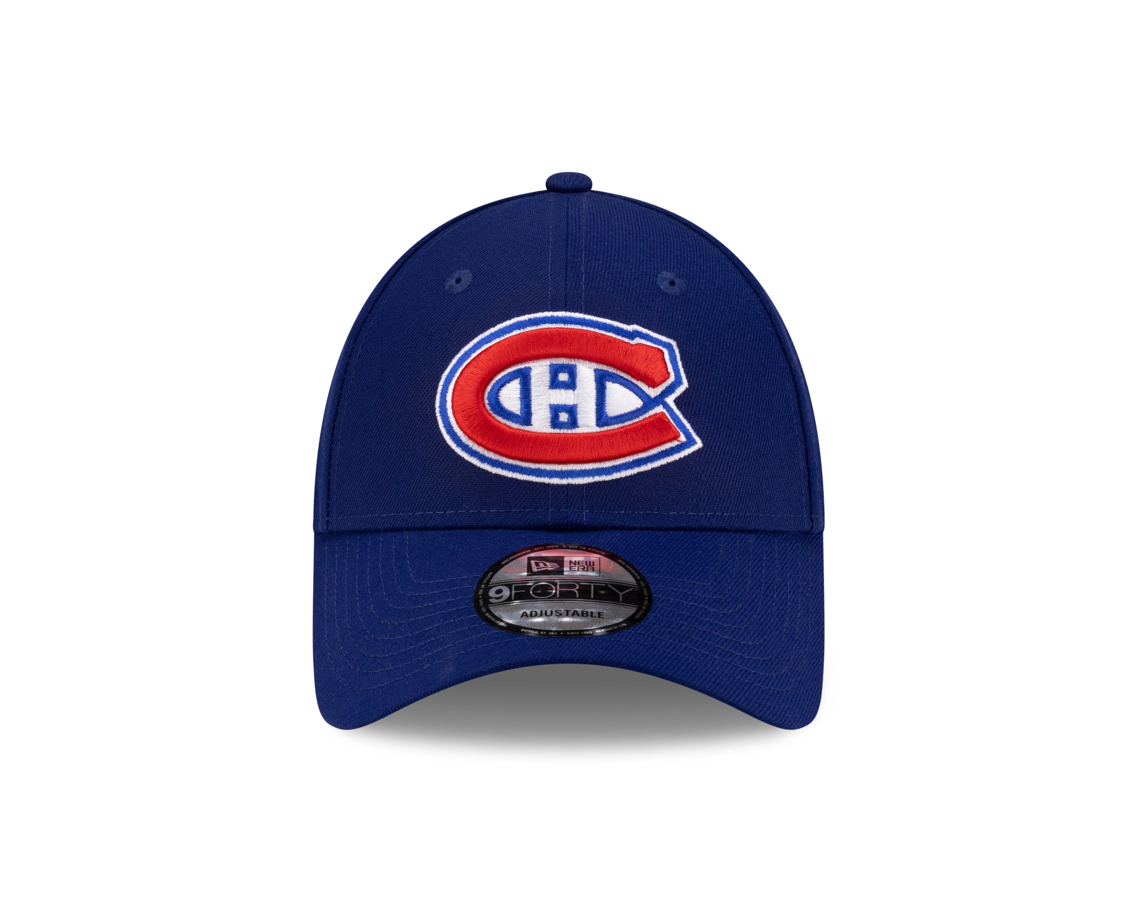 Montreal Canadiens NHL New Era Men's Dark Royal 9Forty The League Adjustable Hat