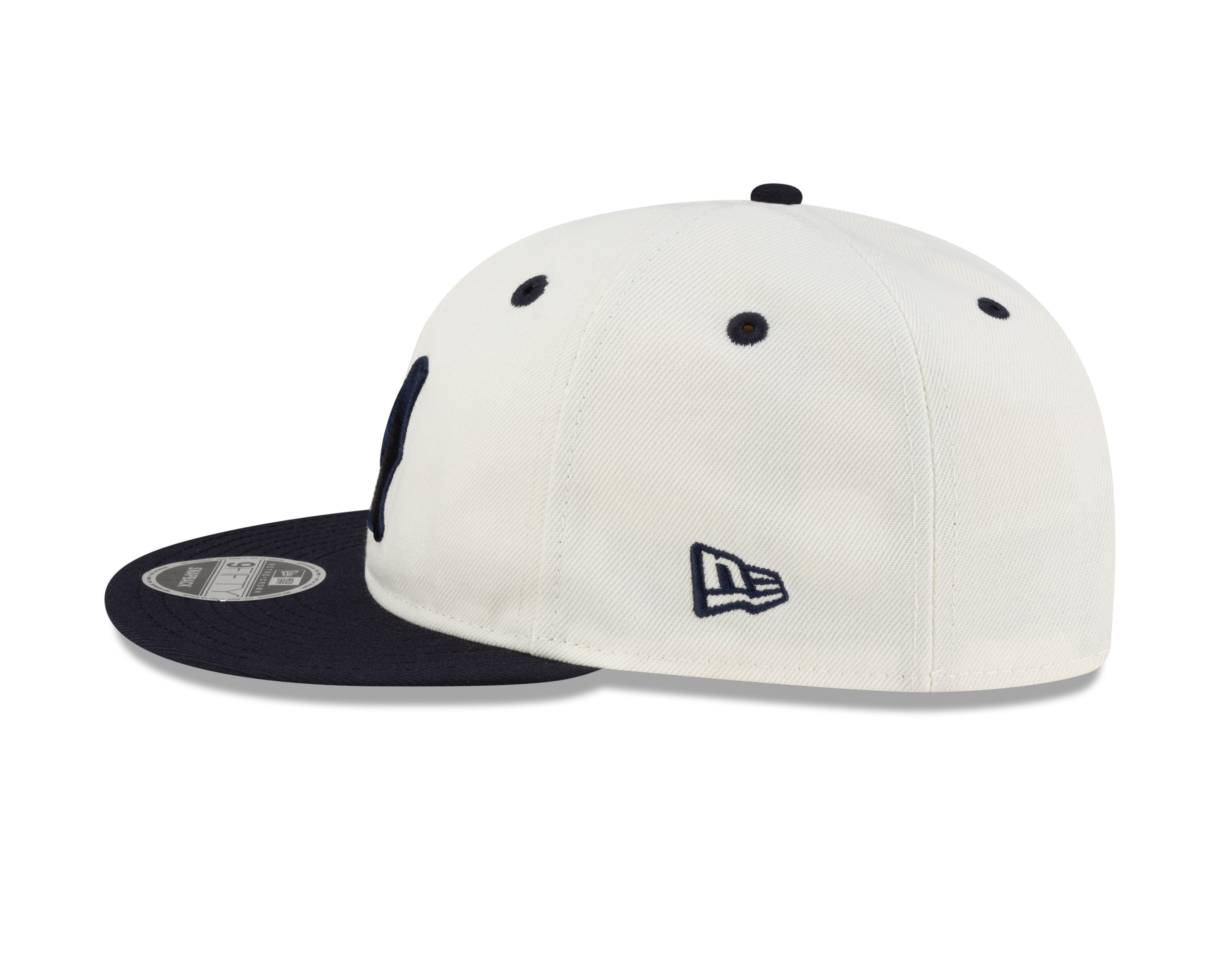 Montreal Royals MiLB New Era Men's Chrome White/Navy 9Fifty Retro Crown Snapback