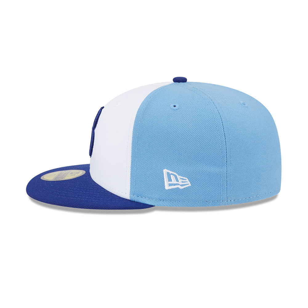 Buffalo Bisons MiLB New Era Men's White/Navy 59Fifty Authentic Collection Fitted Hat