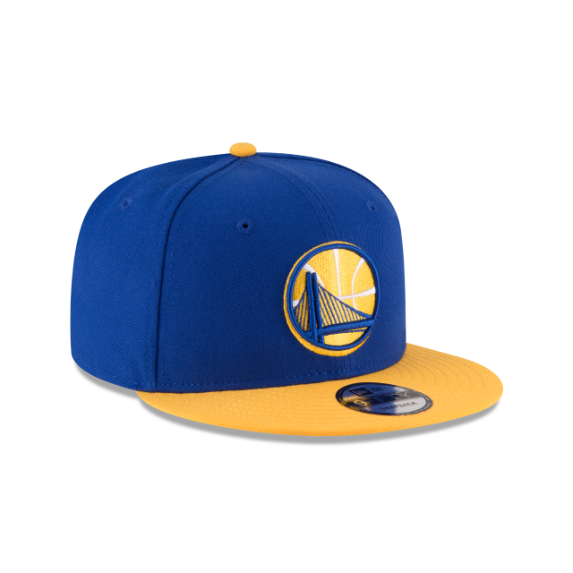 Golden State Warriors NBA New Era Men's Royal Blue/Gold 9Fifty Two Tone Snapback