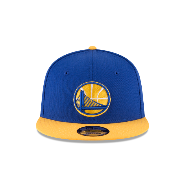 Golden State Warriors NBA New Era Men's Royal Blue/Gold 9Fifty Two Tone Snapback