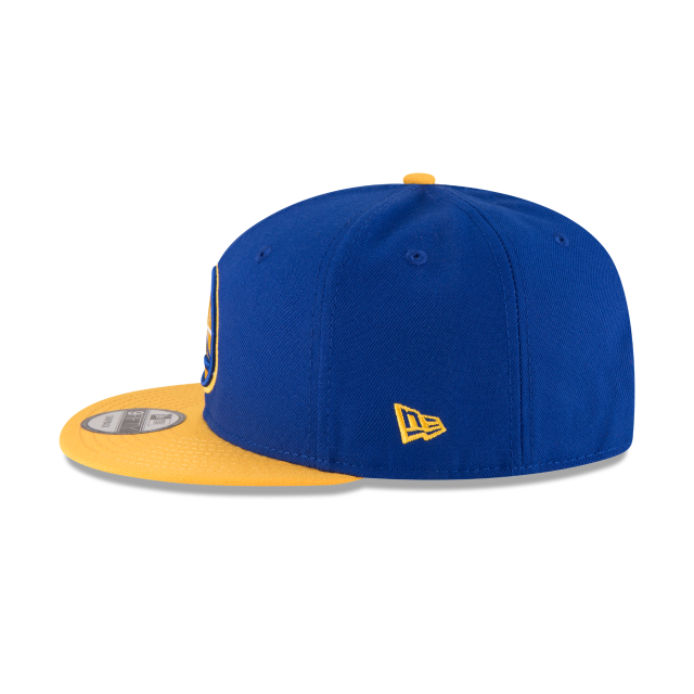 Golden State Warriors NBA New Era Men's Royal Blue/Gold 9Fifty Two Tone Snapback
