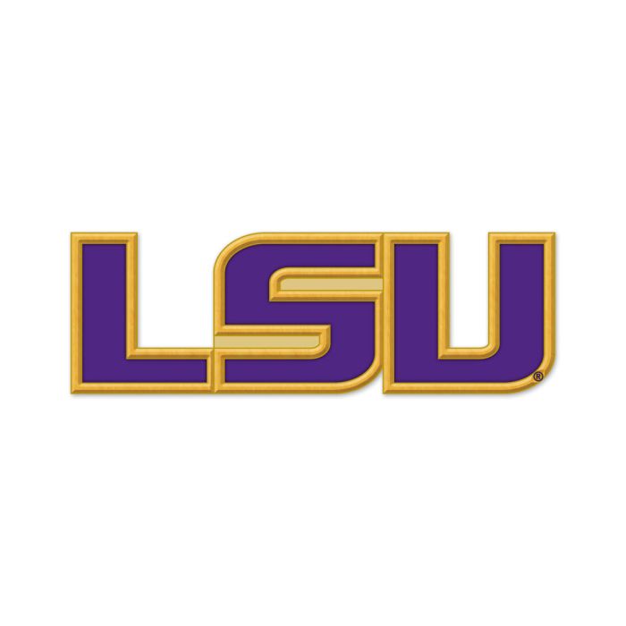 Épingle en émail de collection WinCraft des LSU Tigers de la NCAA