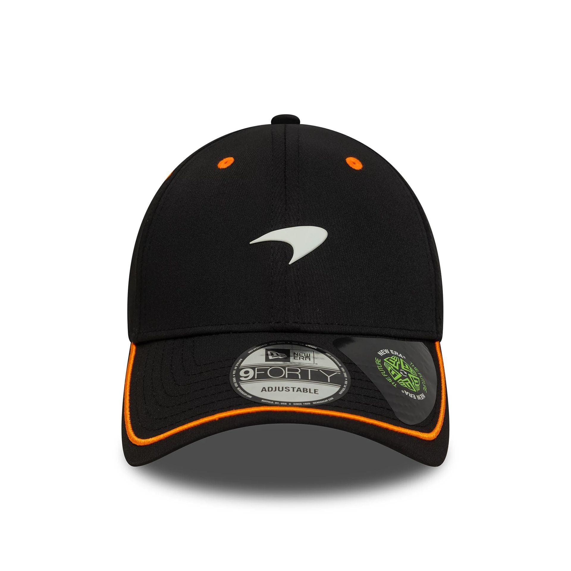 McLaren F1 New Era Men's Black 9Forty Pop Adjustable Hat
