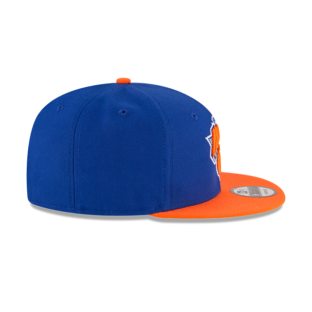 New York Knicks NBA New Era Men's Royal Blue/Orange 9Fifty Two Tone Snapback
