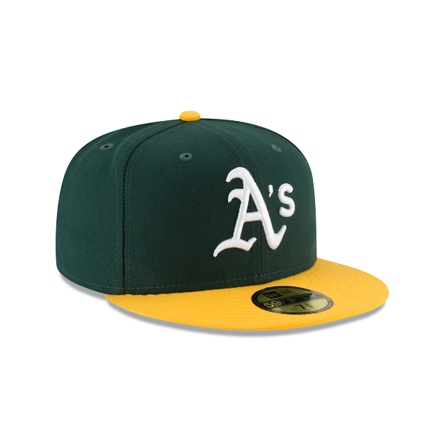 Oakland Athletics MLB New Era Men's Green 59Fifty Authentic Collection On Field Fitted Hat