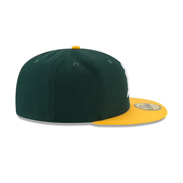 Oakland Athletics MLB New Era Men's Green 59Fifty Authentic Collection On Field Fitted Hat
