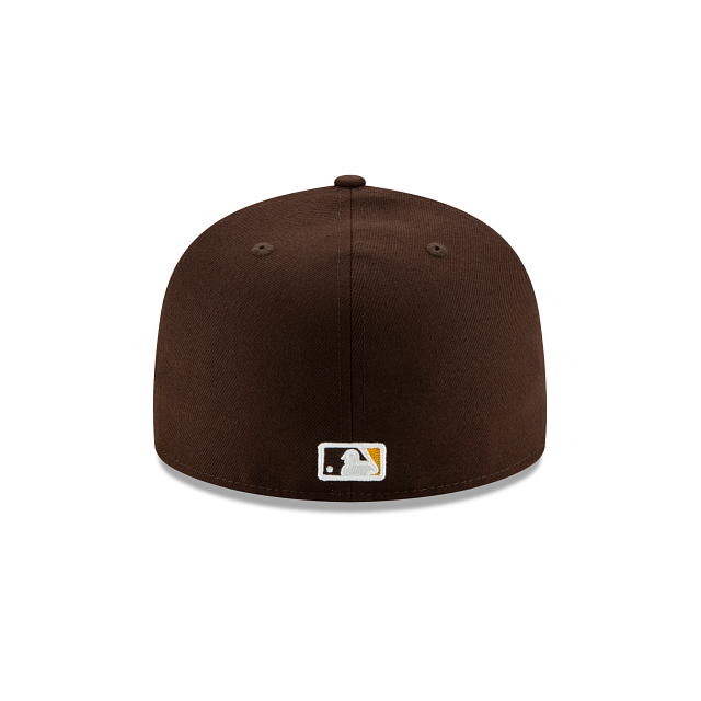 Casquette ajustée marron 59Fifty Authentic Collection On Field pour homme des San Diego Padres MLB New Era