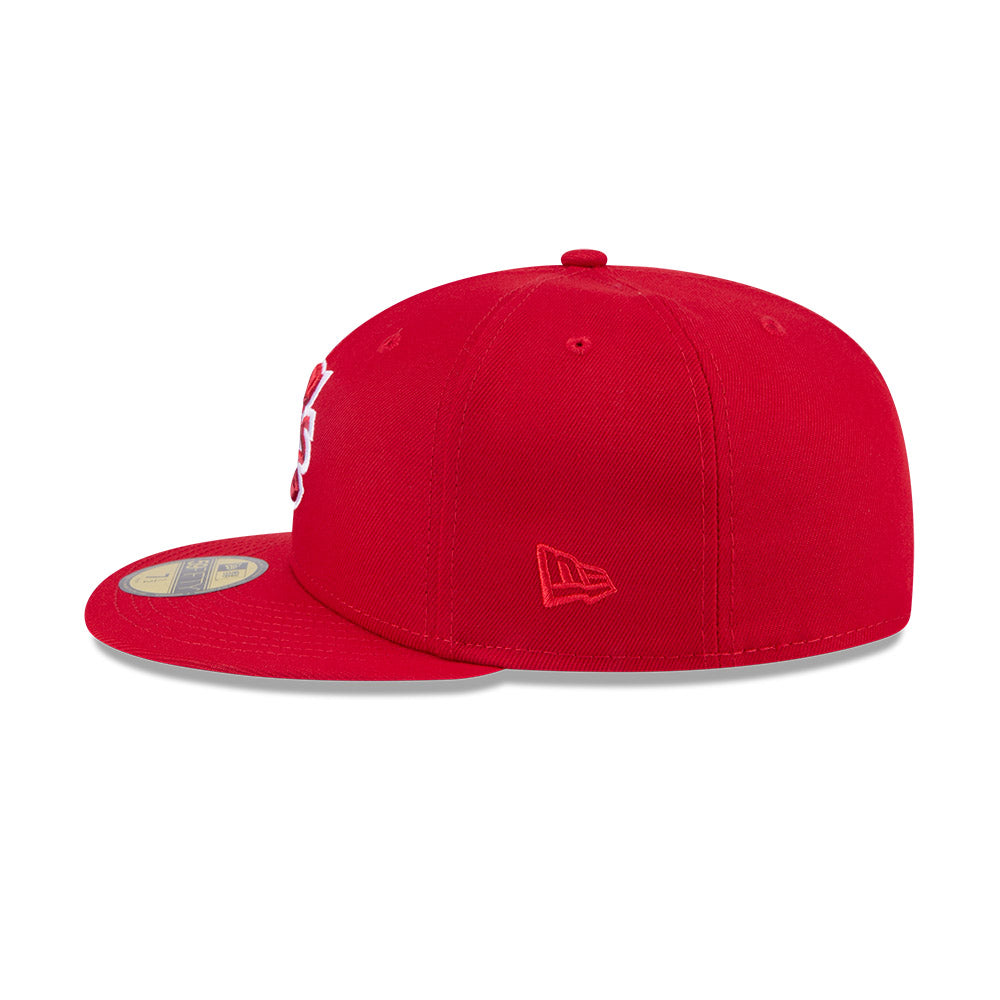 Vancouver Canadians MiLB New Era Men's Red 59Fifty Authentic Collection Fitted Hat