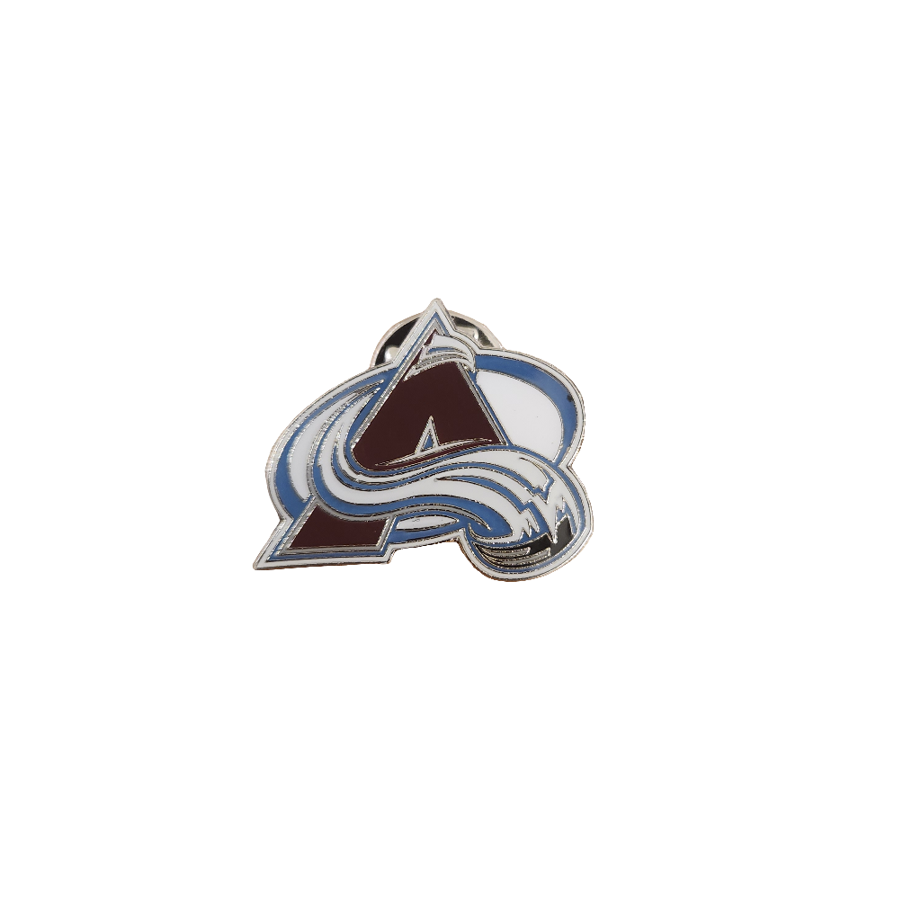 Épingle de logo d'équipe Colorado Avalanche NHL TSV