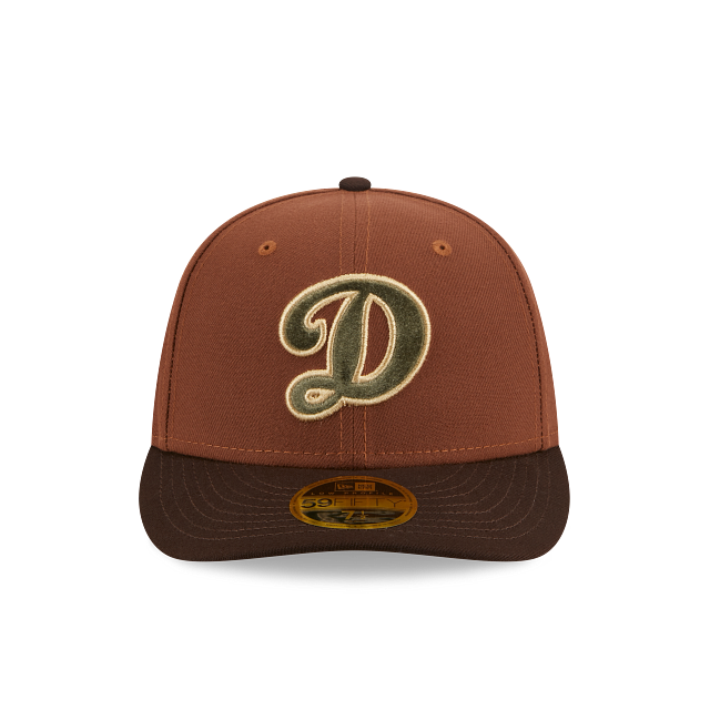 Casquette ajustée en velours à profil bas 59Fifty Dodgers Stadium 50e anniversaire pour homme des Dodgers de Los Angeles MLB New Era