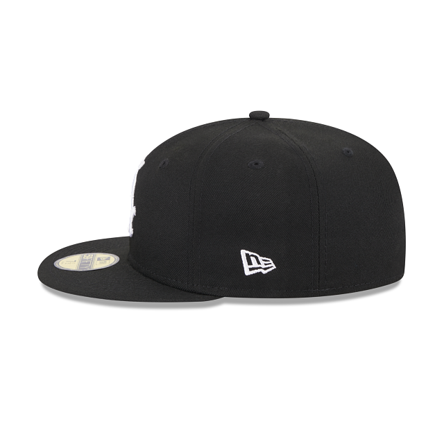 Casquette ajustée MLB Chicago White Sox New Era pour homme, collection authentique 59Fifty On Field, noire
