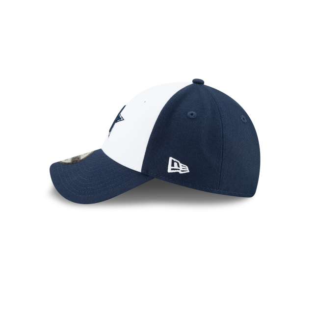 Casquette ajustable NFL New Era 9Forty The League bleu marine/blanc pour homme des Cowboys de Dallas