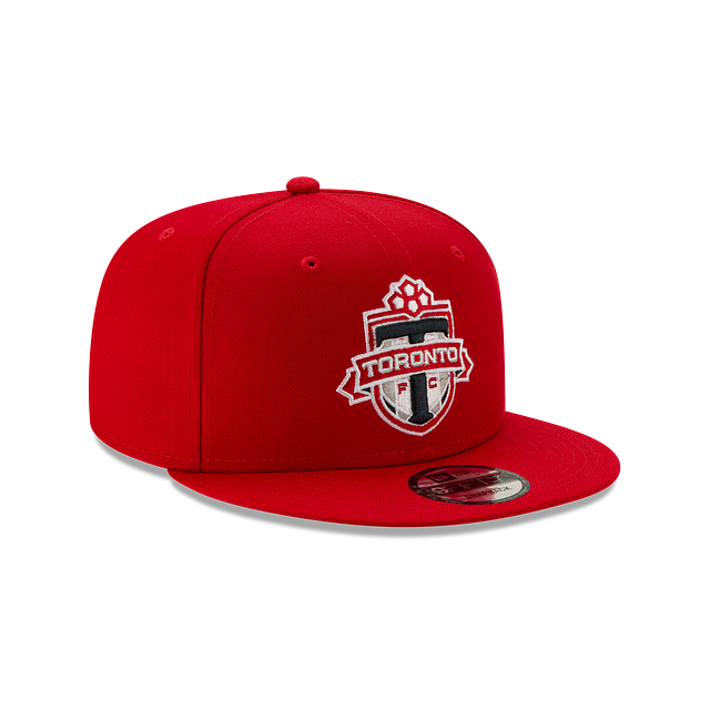 Toronto FC MLS New Era Men's Red 9Fifty Team Color Basic Snapback
