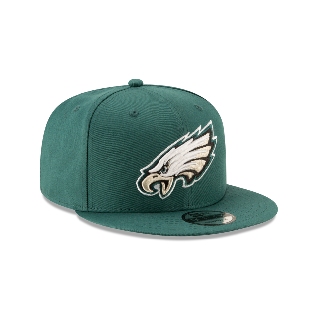 Philadelphia Eagles NFL New Era Men's Midnight Green 9Fifty Basic Snapback