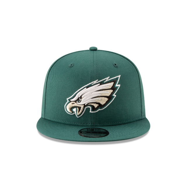 Philadelphia Eagles NFL New Era Men's Midnight Green 9Fifty Basic Snapback