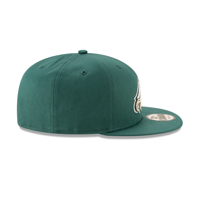 Philadelphia Eagles NFL New Era Men's Midnight Green 9Fifty Basic Snapback