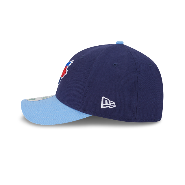 Toronto Blue Jays MLB New Era Men's Navy Light Blue 9Forty M-Crown Player Replica Snapback