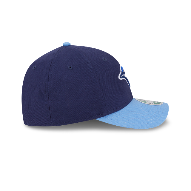 Toronto Blue Jays MLB New Era Men's Navy Light Blue 9Forty M-Crown Player Replica Snapback