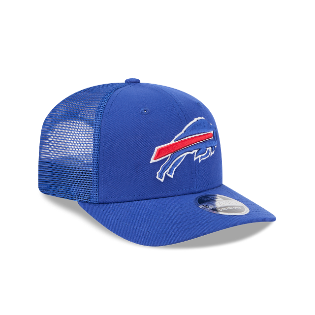 Buffalo Bills NFL New Era Men's Royal 9Seventy Stretch Trucker Snapback