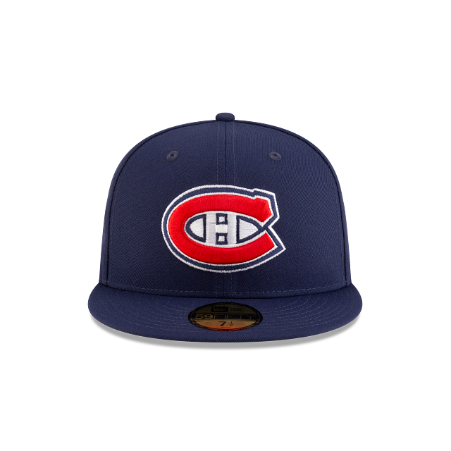Montreal Canadiens NHL New Era Men's Navy 59Fifty Fitted Hat