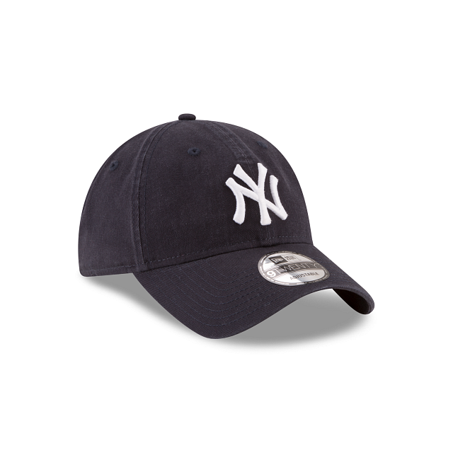 New York Yankees MLB New Era Men's Navy 9Twenty Core Classic Home Adjustable Hat