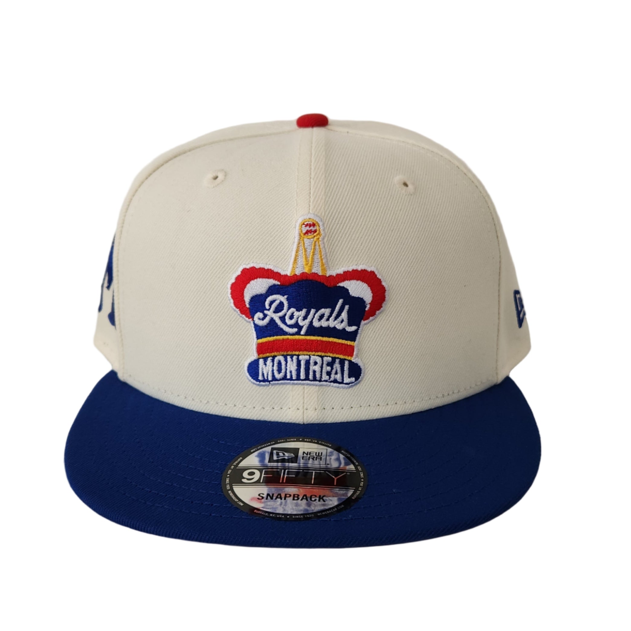 Montreal Royals MiLB New Era Men's Light Royal/Beige 9Fifty Basic Snapback