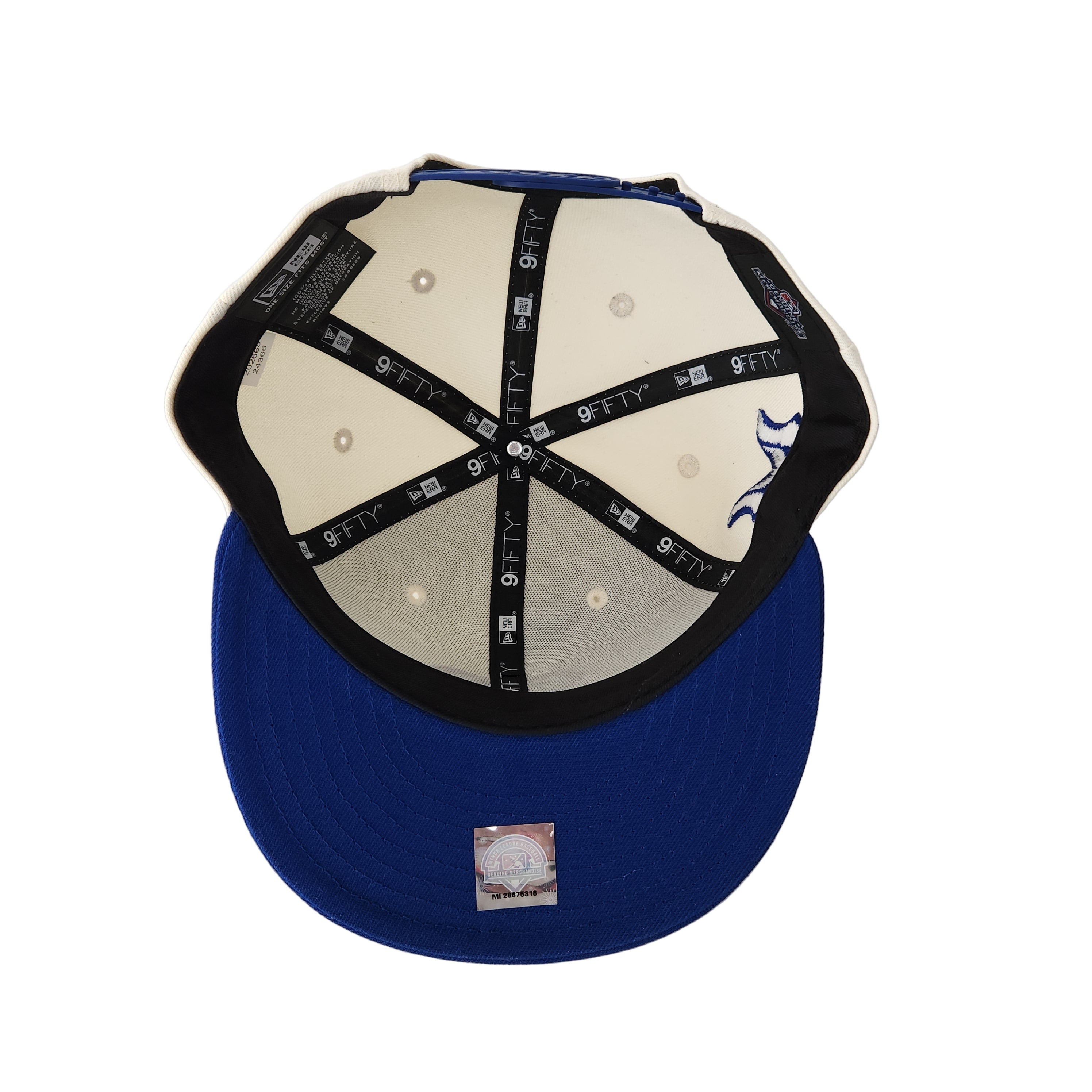 Montreal Royals MiLB New Era Men's Light Royal/Beige 9Fifty Basic Snapback