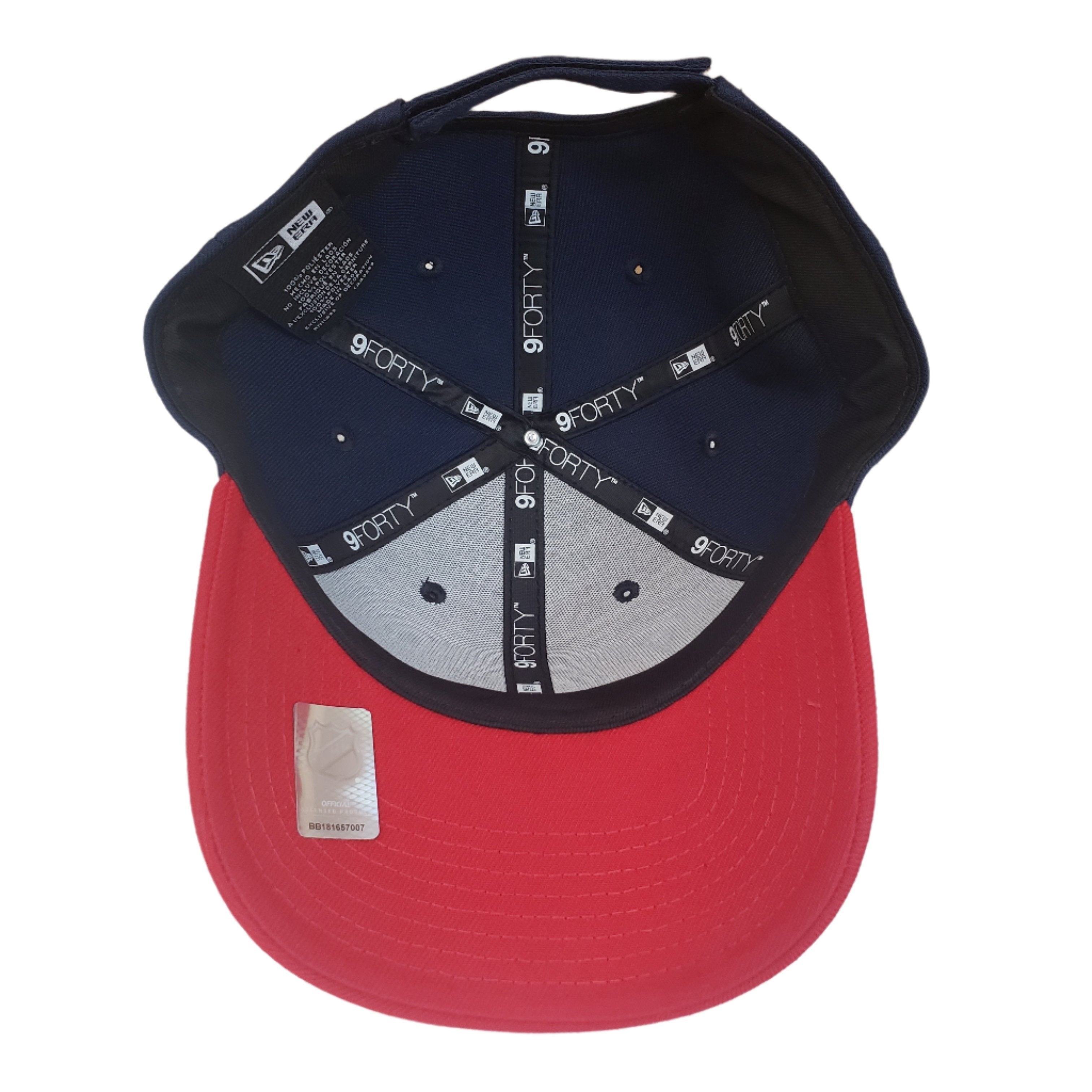 Montreal Canadiens NHL New Era Men's Navy/Red 9Forty Two Tone Adjustable Hat